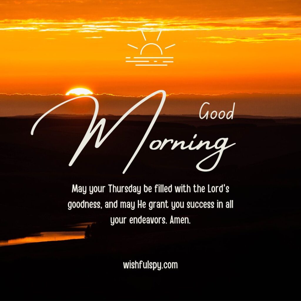 thursday morning blessings